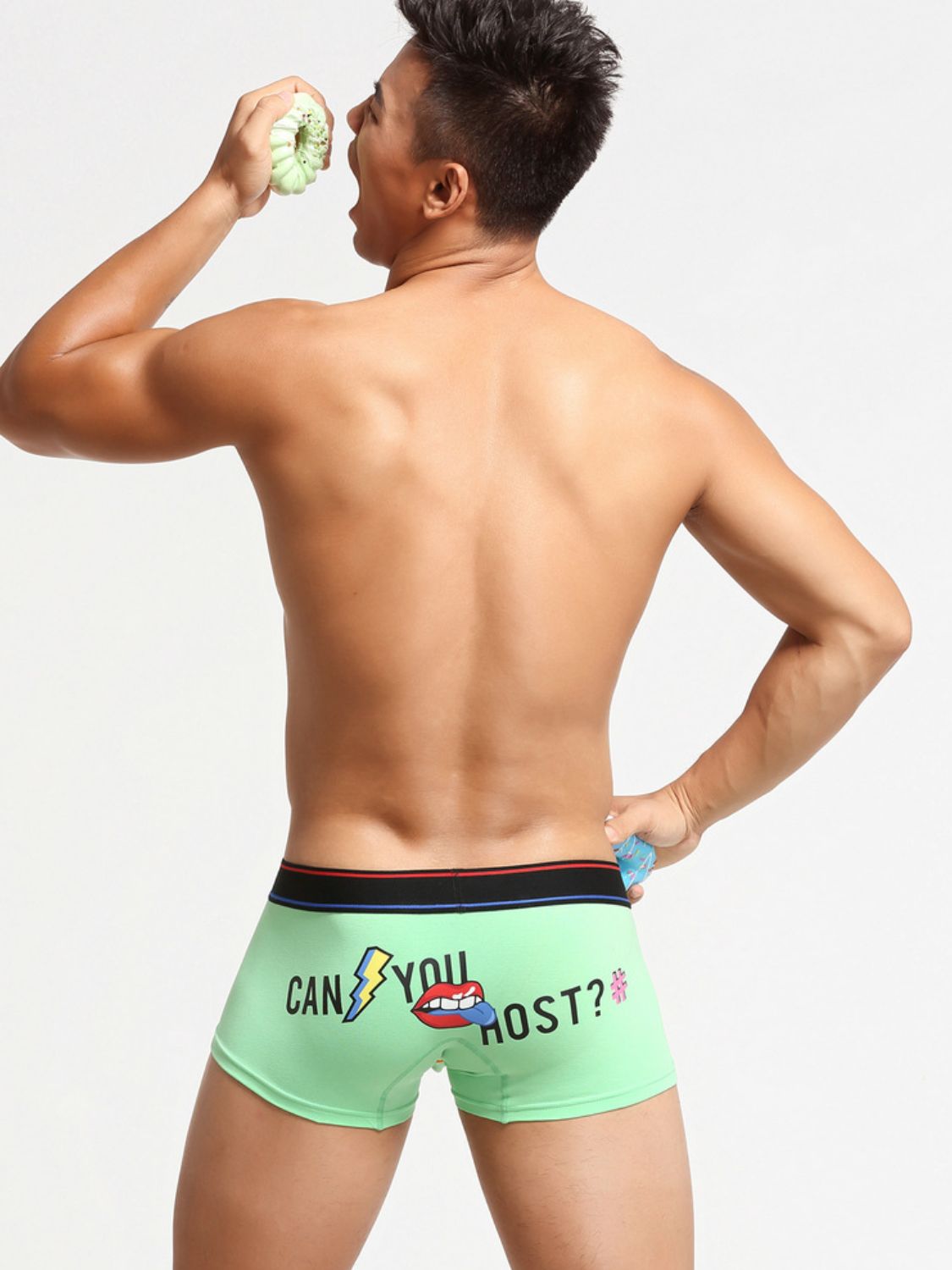 Men's Can You Host? ;) Underwear - Damned Threads